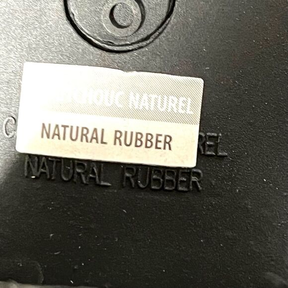 Blondo NWT Black Waterproof Leather & Natural Rubber Sole Riding Boots Sz 6.5WW - Picture 13 of 16